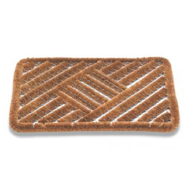 HAMAT Producten/borstelmat deurmat kokos naturel 40x60cm afbeelding
