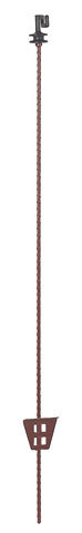 AKO Producten/ rantsoenpaal staal rond plus koordisolator 107cm 10 stuks afbeelding