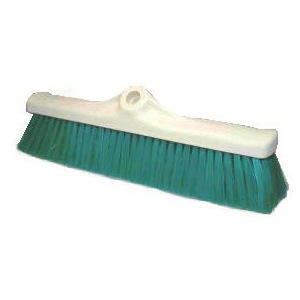 Producten/stalbezem 40cm kunststof groen