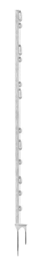 AKO Producten/ kunststof paal titan plus wit 157cm 5 stuks afbeelding