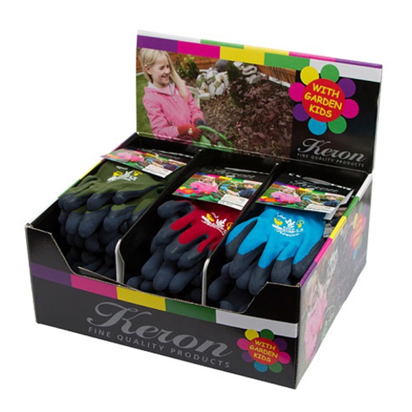 Keron Producten/kinderhandschoen kids 18paar in display