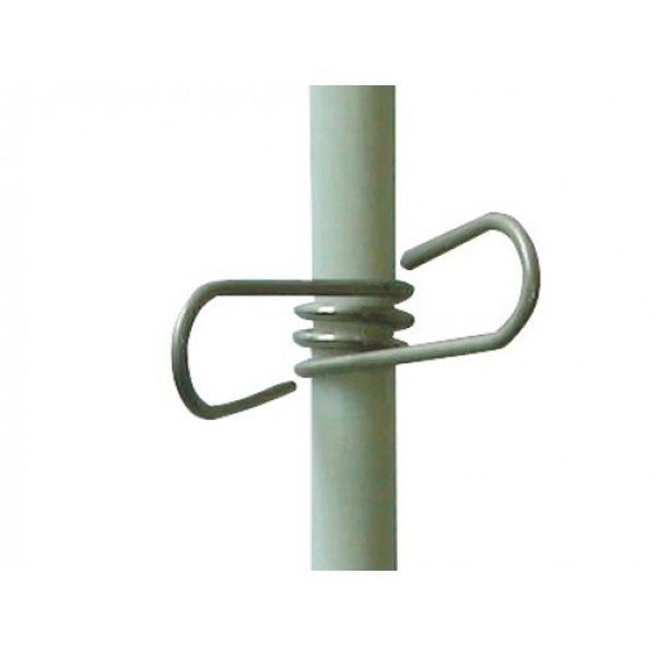 AKO Producten/ metalen klemisolator v kunststofpaal hobbyset 30 st afbeelding