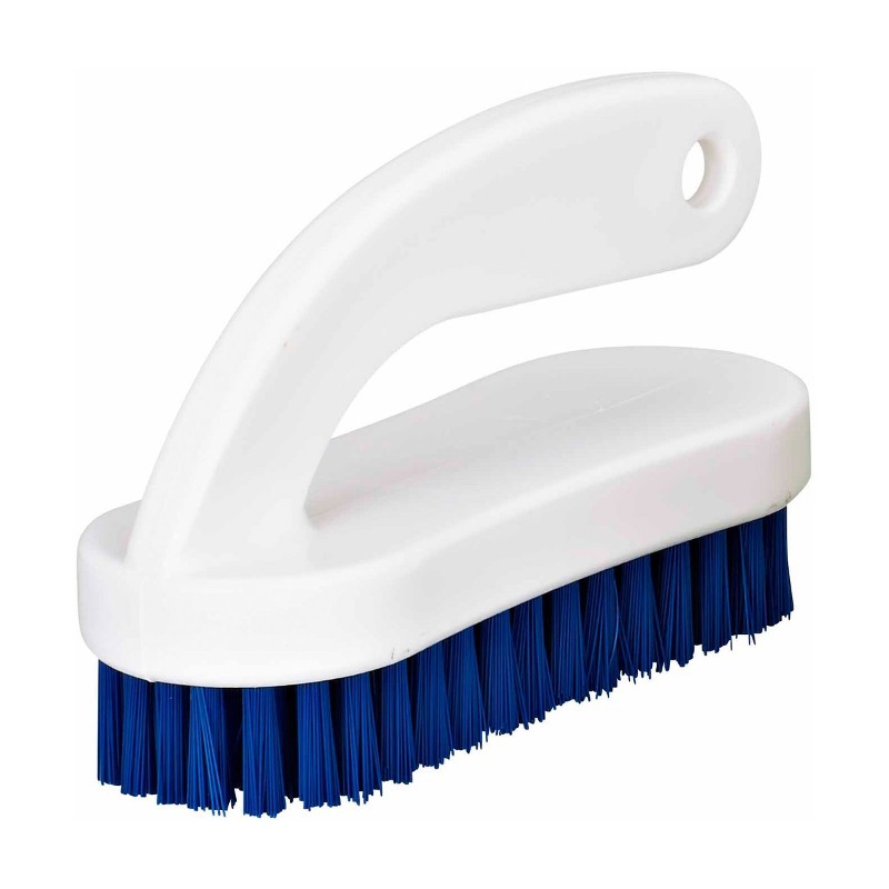 FalconBrush Producten/hygiene nagelborstel met handgreep blauw